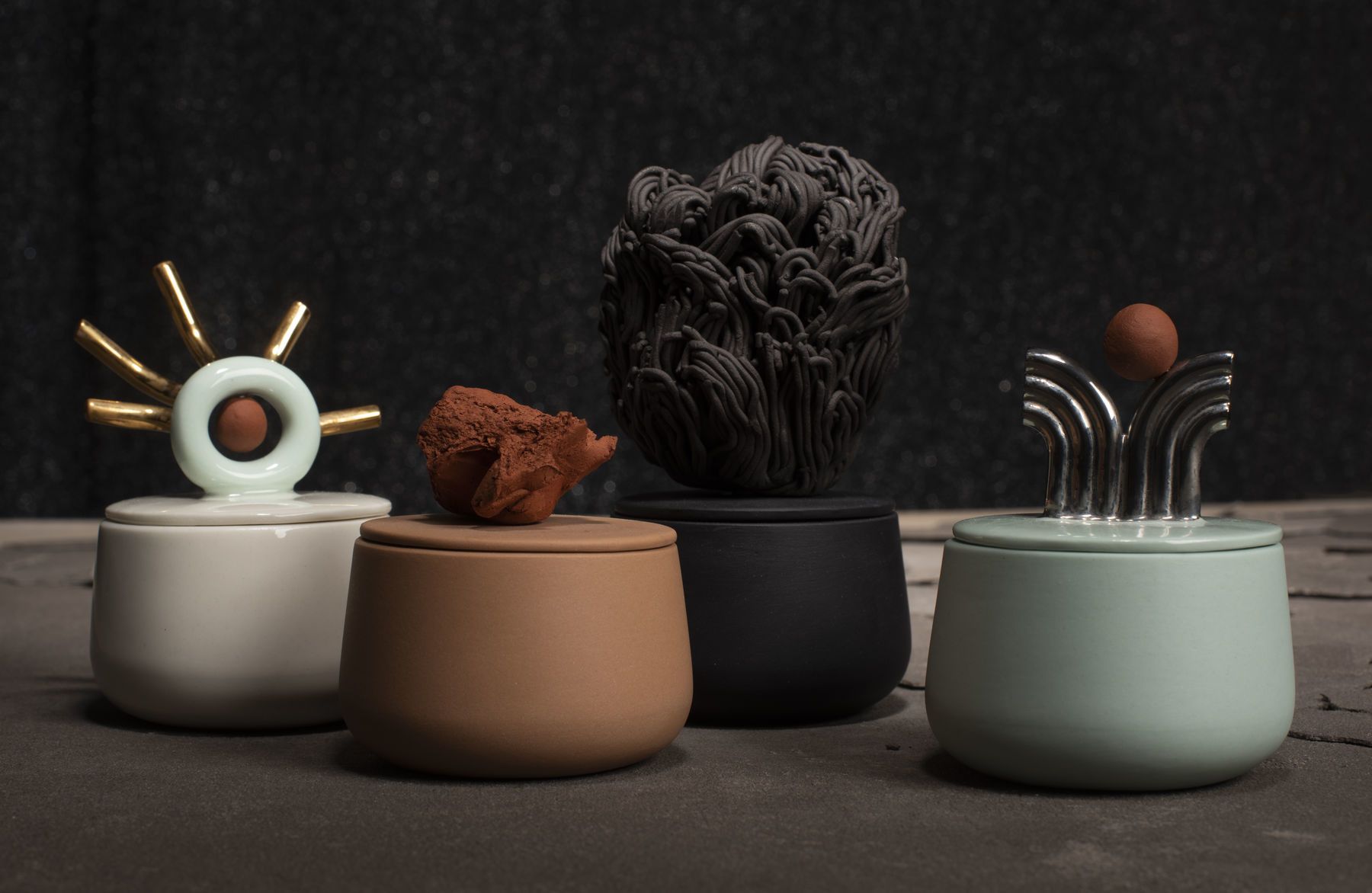Ceramic containers