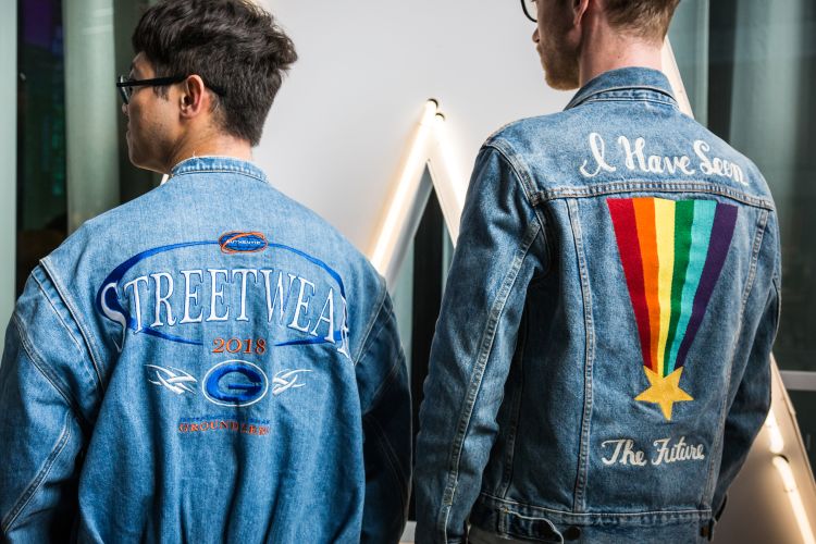 I have seen the future best sale denim jacket